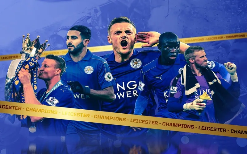 doi bong leicester city vo dich ngoai hang anh nam nao phep mau king power